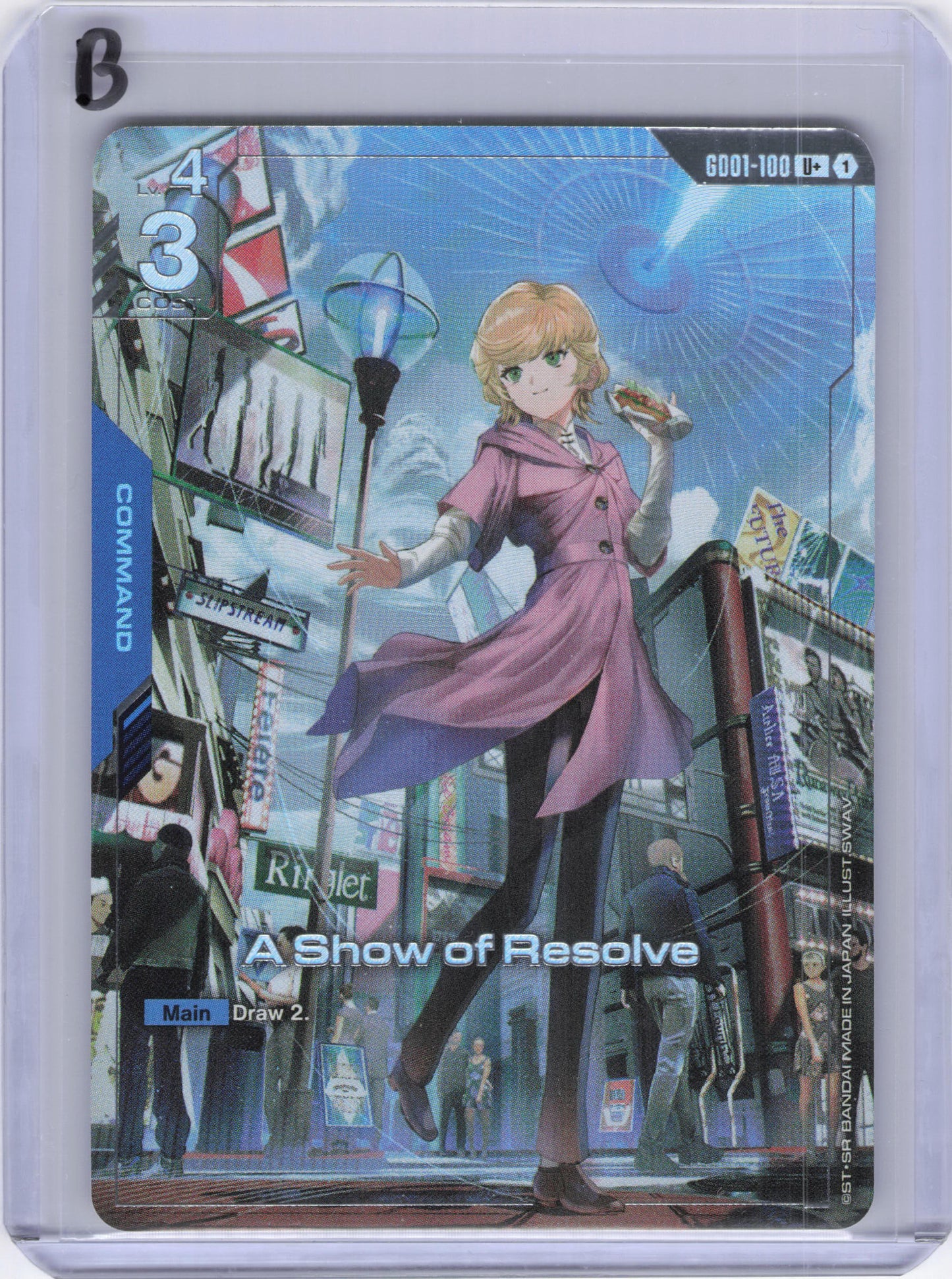A Show of Resolve (U+) - Newtype Rising (GD01)