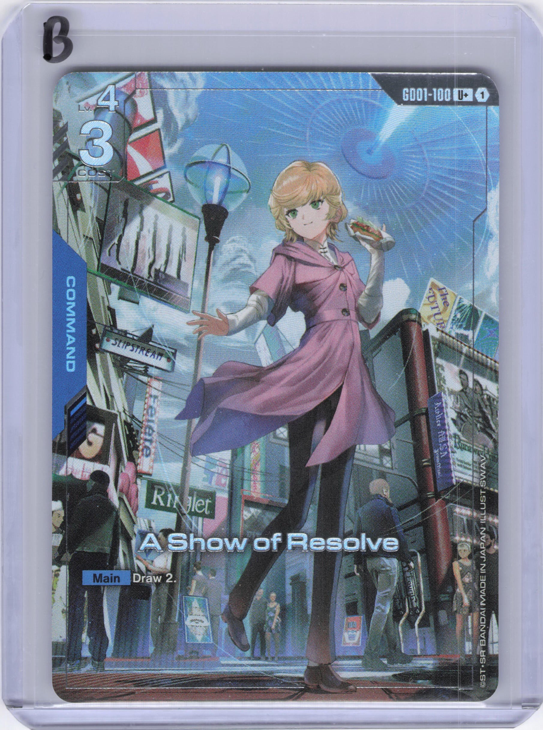 A Show of Resolve (U+) - Newtype Rising (GD01)