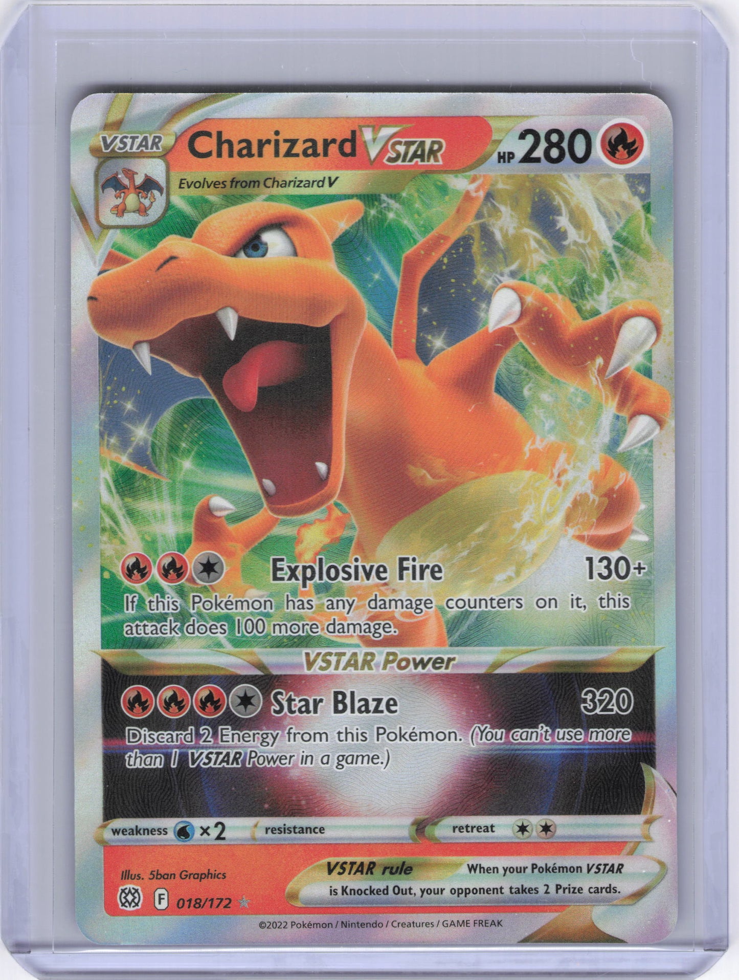 Charizard VSTAR - SWSH09: Brilliant Stars 018/172 (SWSH09)