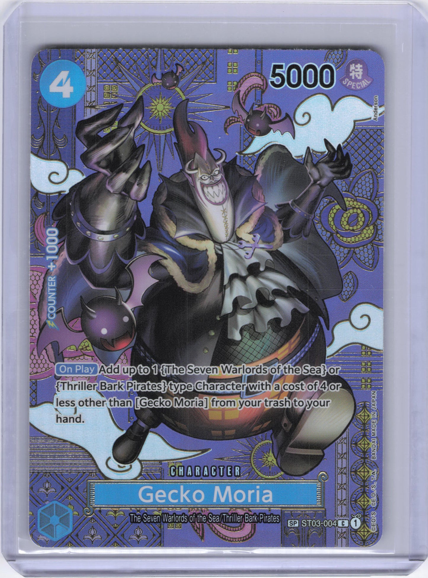 Gecko Moria (SP) - Two Legends (OP08)