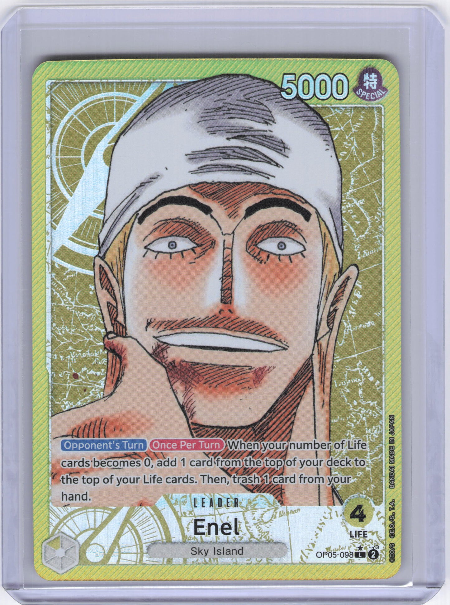 Enel (098) (Alternate Art) - Awakening of the New Era (OP05)