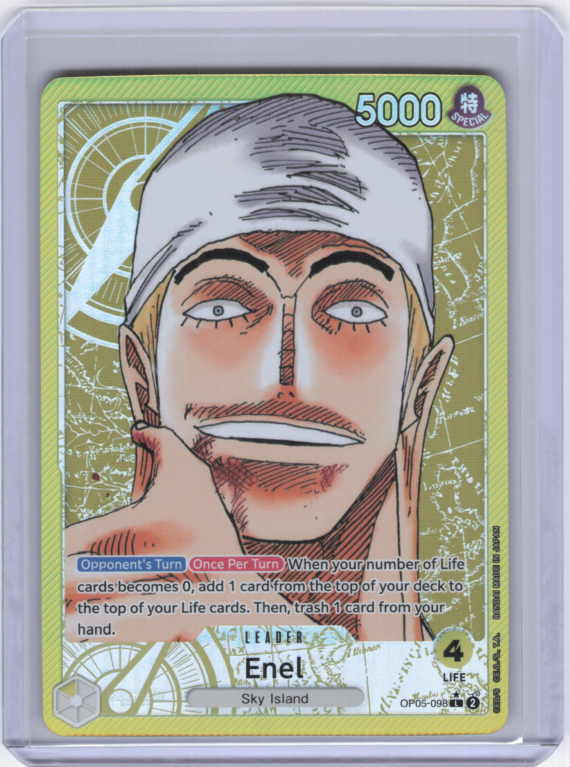 Enel (098) (Alternate Art) - Awakening of the New Era (OP05)