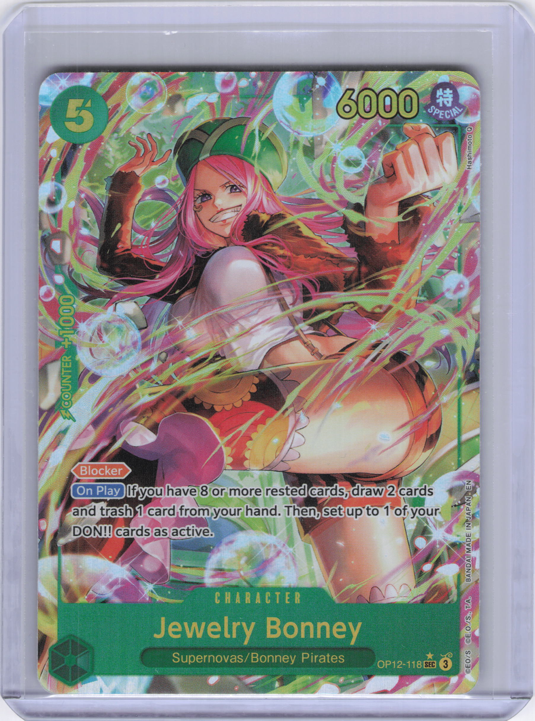 Jewelry Bonney (118) (Alternate Art) - Legacy of the Master (OP12)