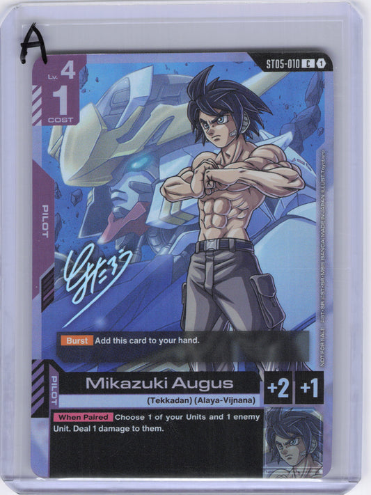 Mikazuki Augus (Event Promo) - Gundam Promotional Cards (GCG-PR)