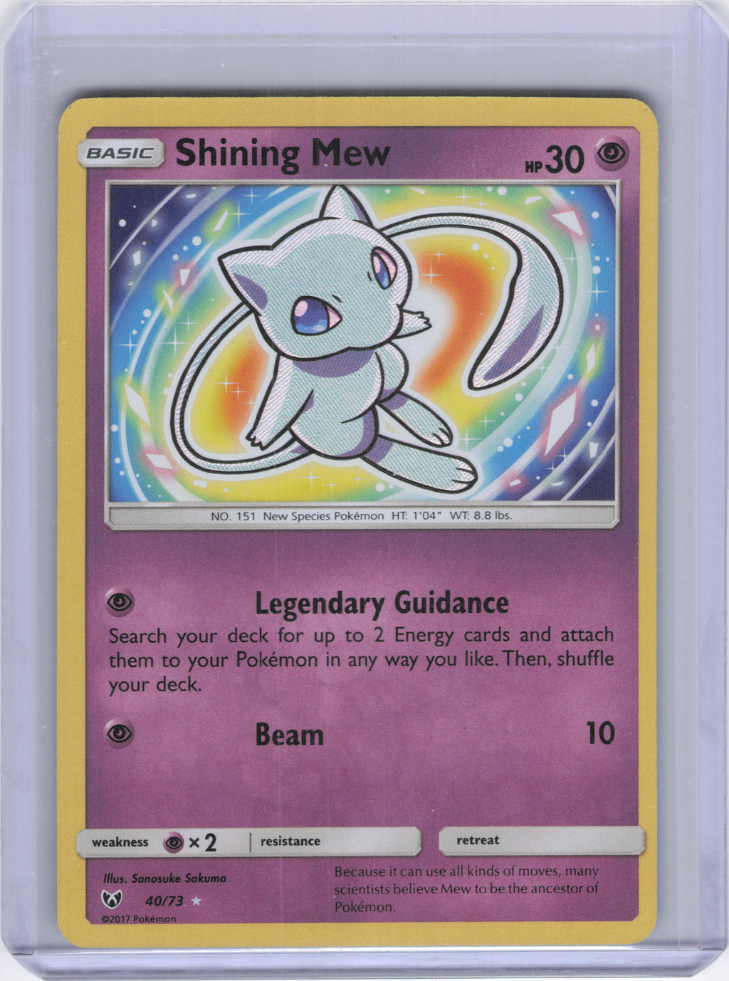 Shining Mew - Shining Legends (SHL)