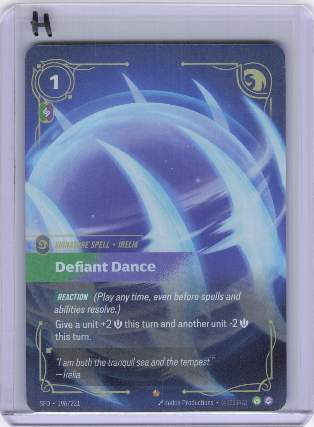 Defiant Dance - Spiritforged (SFD)