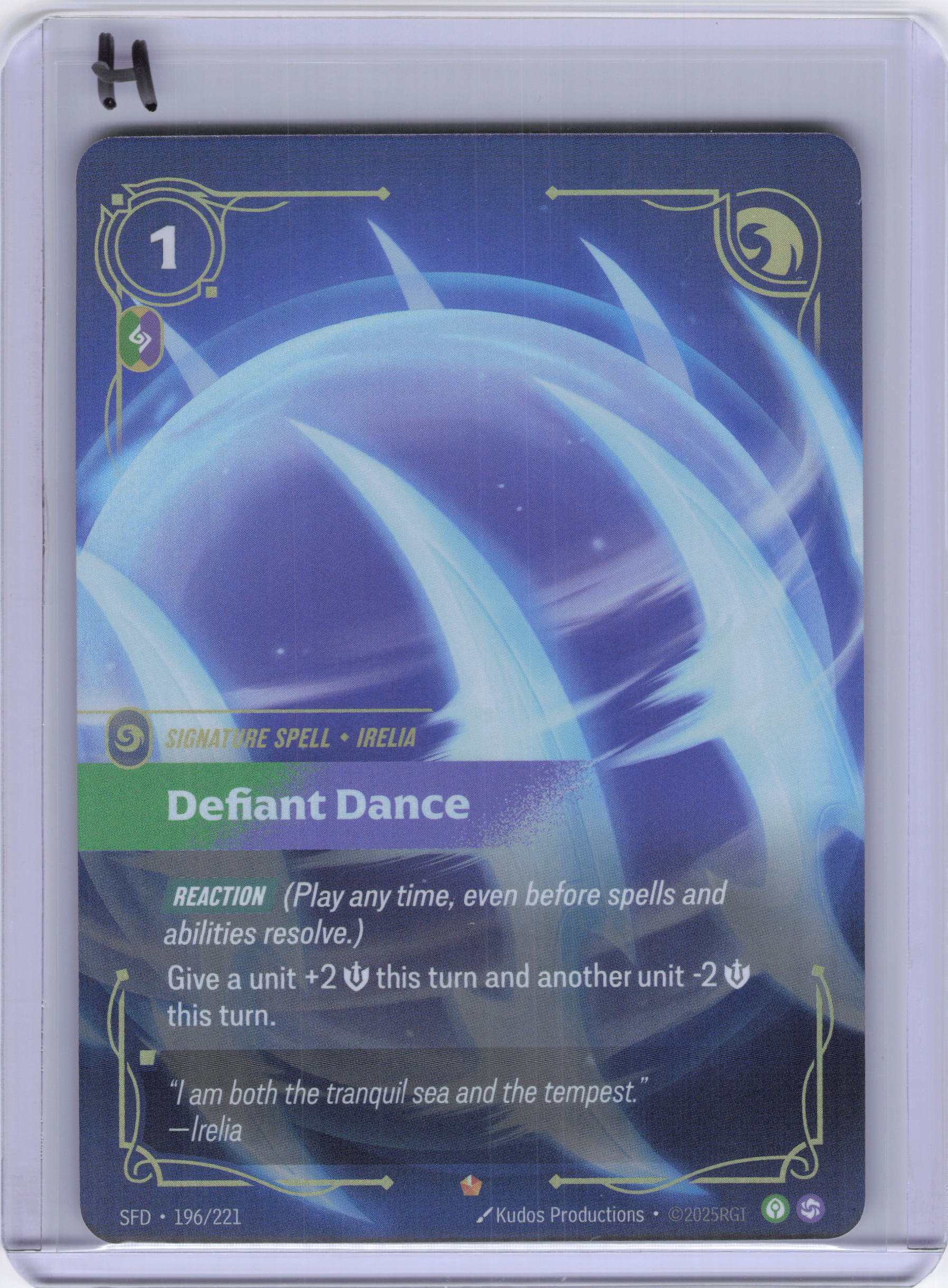 Defiant Dance - Spiritforged (SFD)