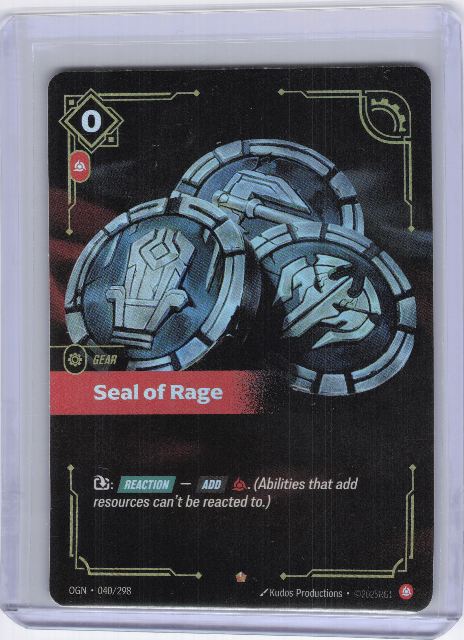 Seal of Rage - Origins (OGN)