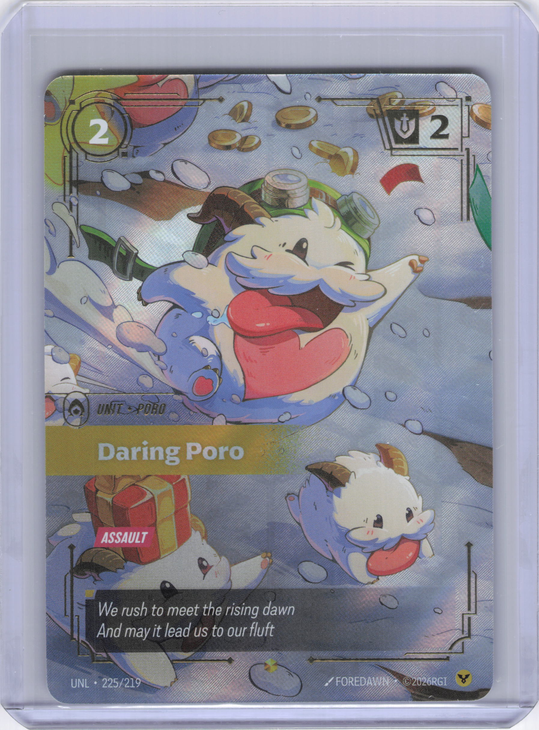 Daring Poro (Overnumbered) - Unleashed (UNL)