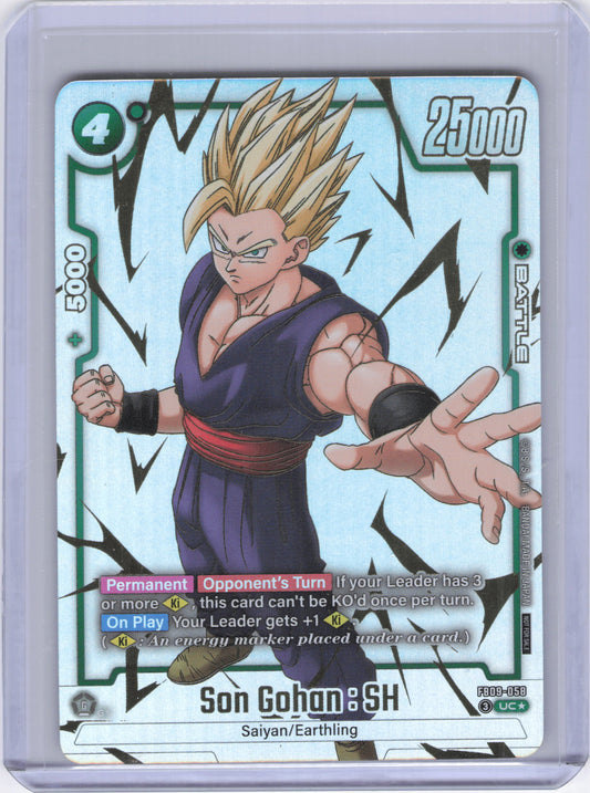 Son Gohan : SH - FB09-058 (Limited Pack 26-27 WAVE1) - Tournament and Championship Promos (DBSFW_TPR)