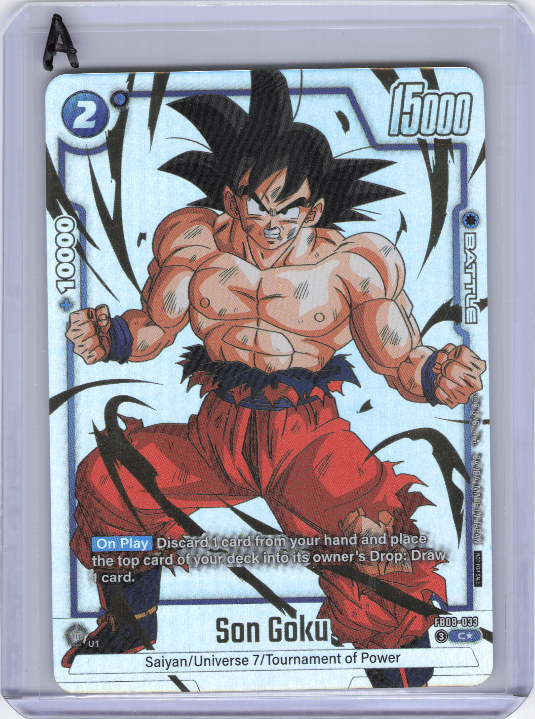 Son Goku - FB09-033 (Limited Pack 26-27 WAVE1) - Tournament and Championship Promos (DBSFW_TPR)