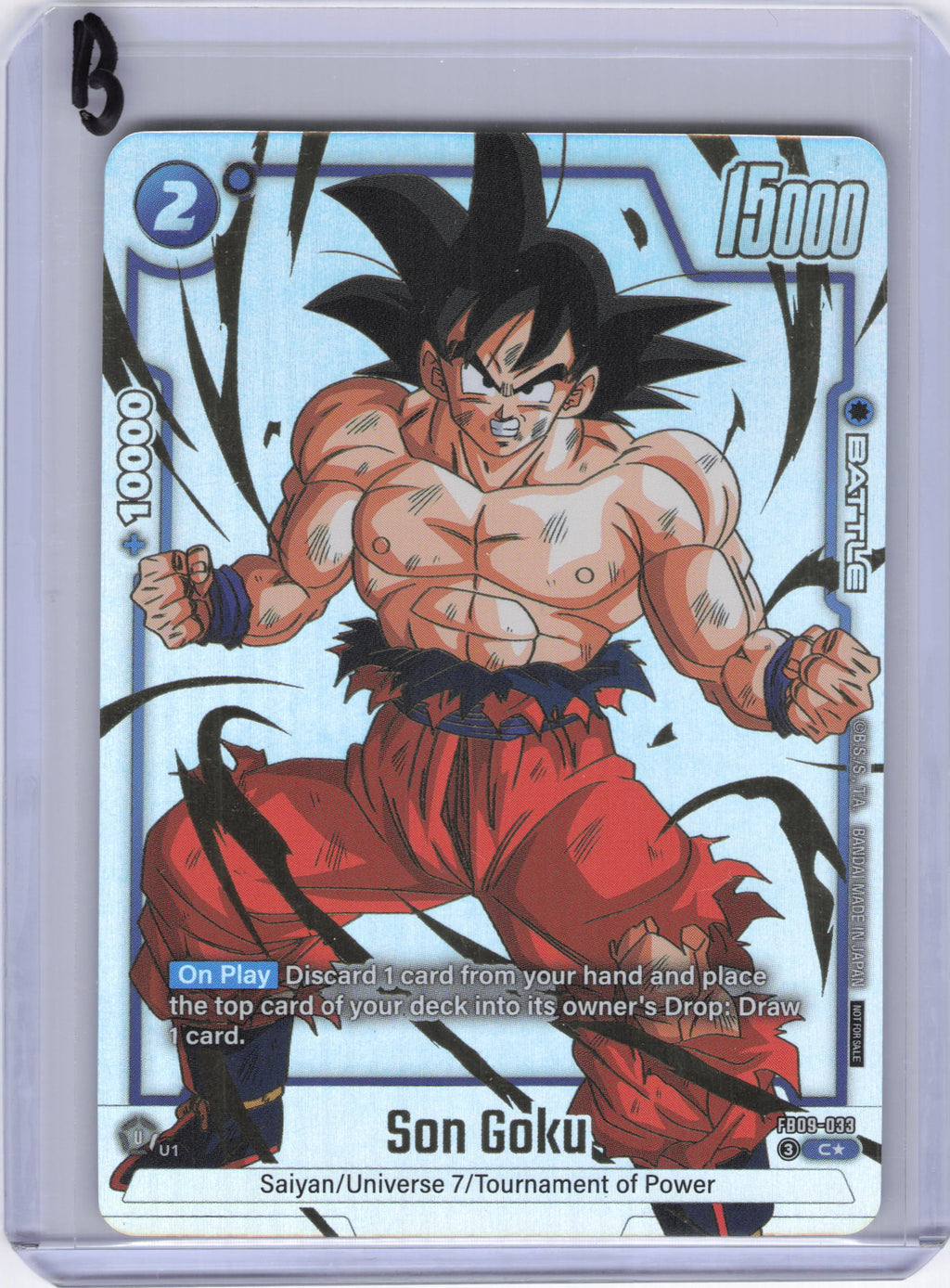 Son Goku - FB09-033 (Limited Pack 26-27 WAVE1) - Tournament and Championship Promos (DBSFW_TPR)