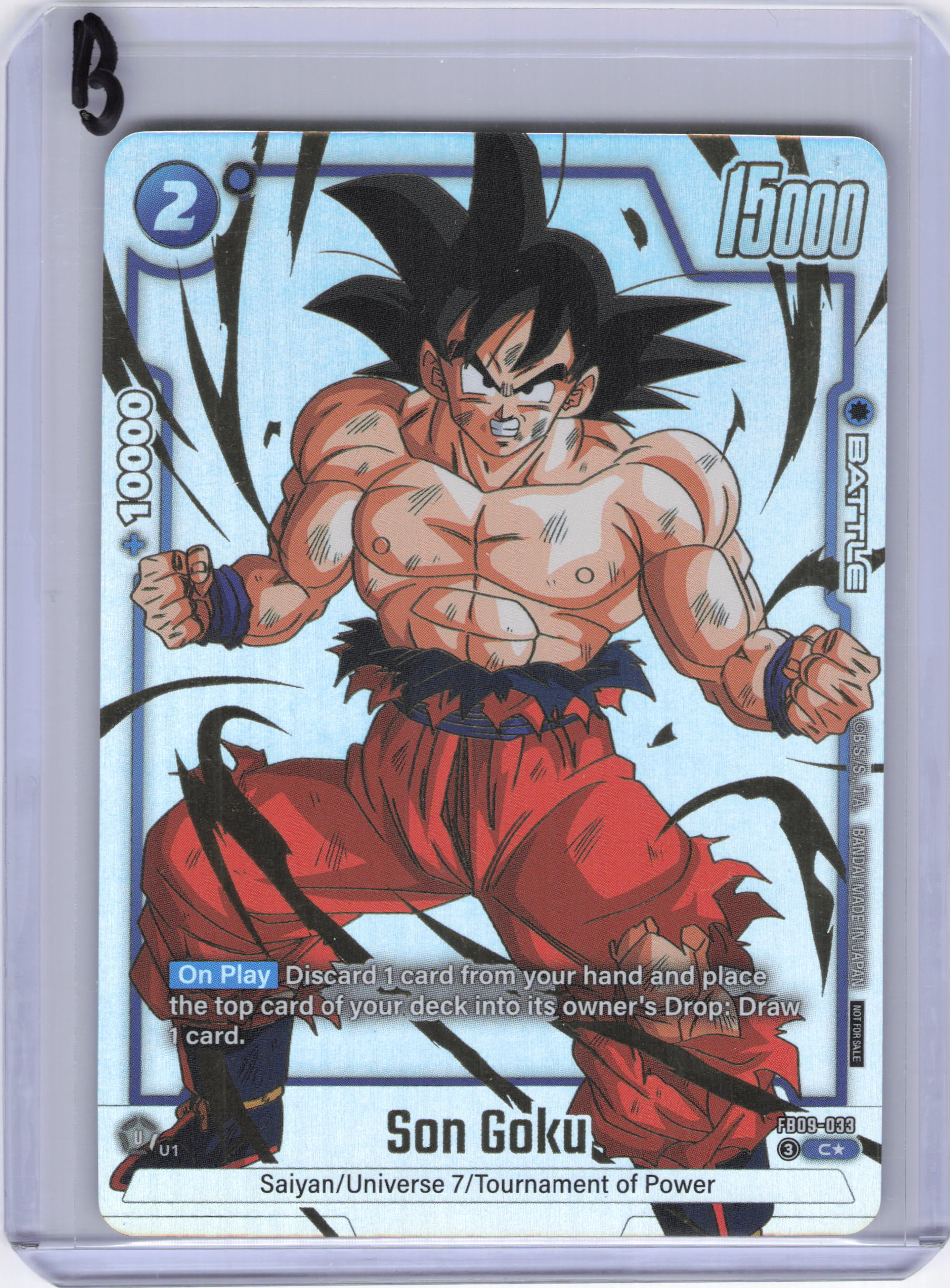 Son Goku - FB09-033 (Limited Pack 26-27 WAVE1) - Tournament and Championship Promos (DBSFW_TPR)