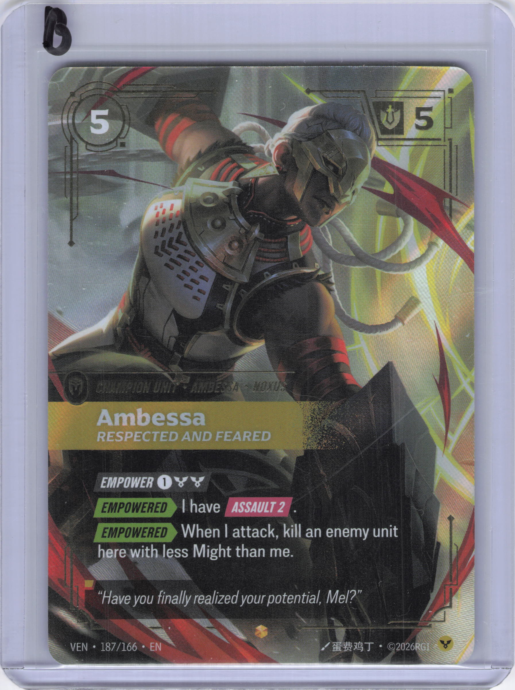 Ambessa - Respected and Feared (Overnumbered) - Vendetta (VEN)