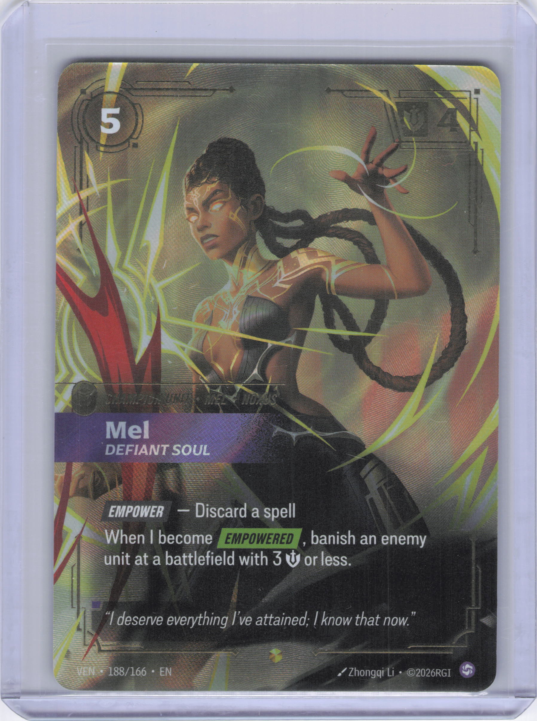 Mel - Defiant Soul (Overnumbered) - Vendetta (VEN)