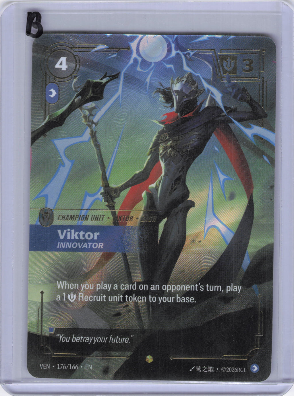 Viktor - Innovator (Overnumbered) - Vendetta (VEN)