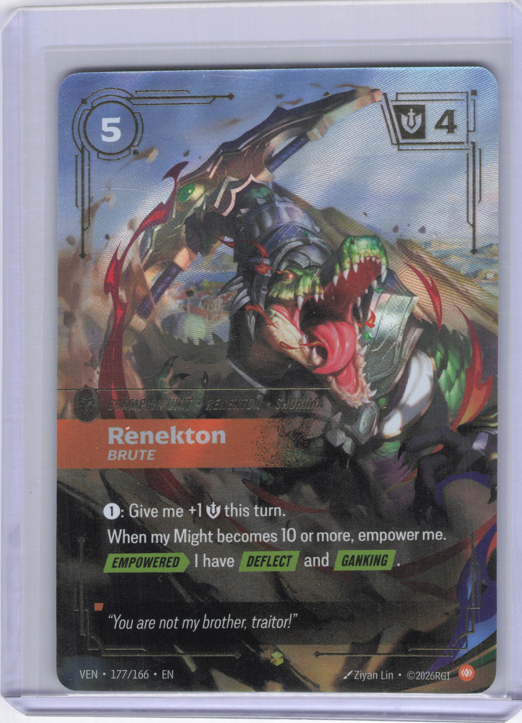 Renekton - Brute (Overnumbered) - Vendetta (VEN)