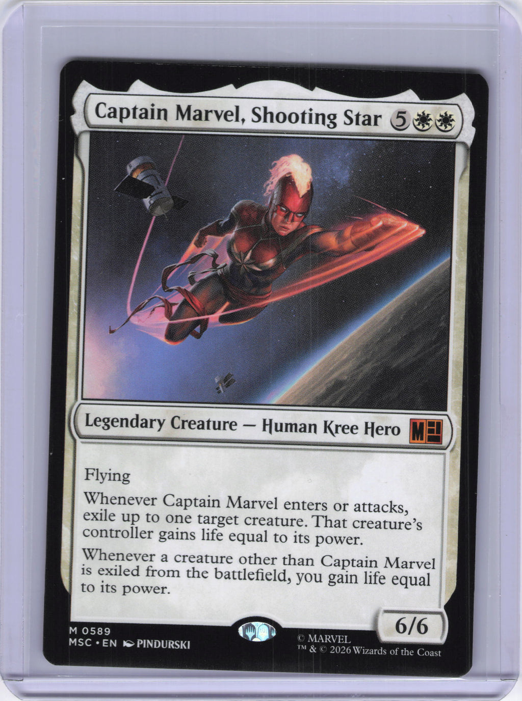 Captain Marvel, Shooting Star - Commander: Marvel Super Heroes (MSC)