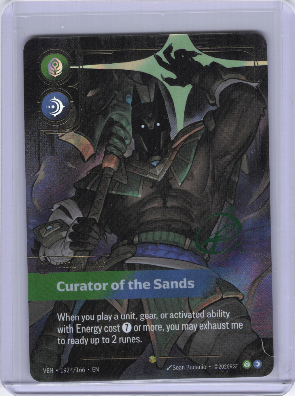 Nasus - Curator of the Sands (Signature) - Vendetta (VEN)