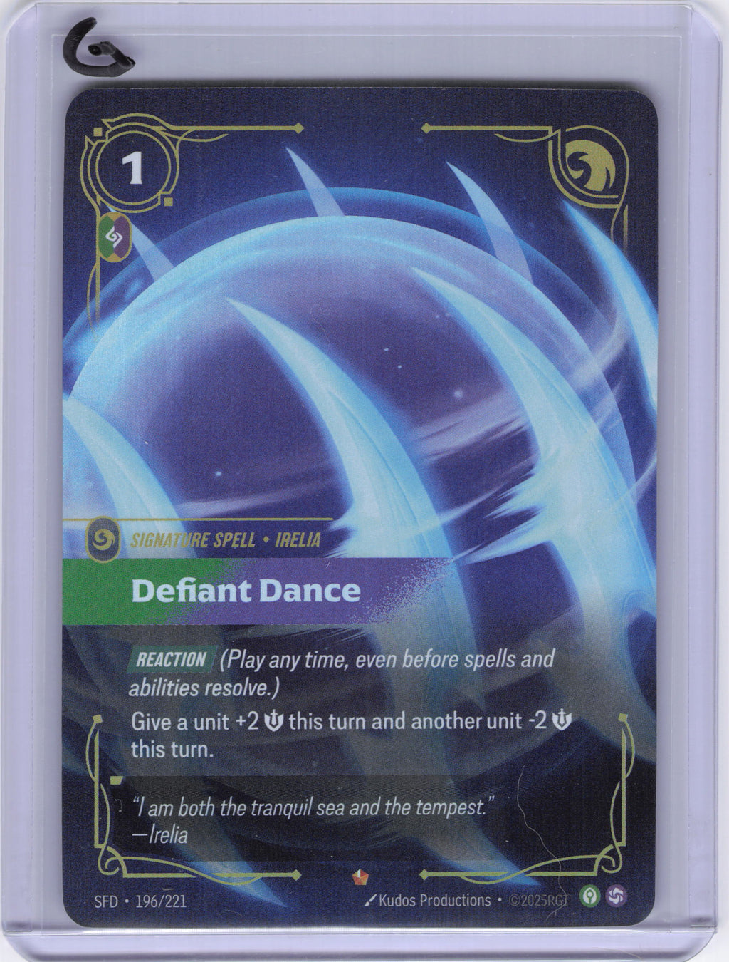 Defiant Dance - Spiritforged (SFD)