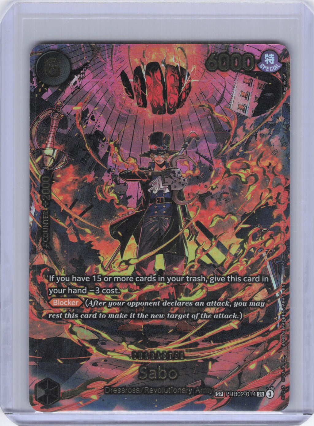 Sabo (PRB02-014) (SP) - Adventure on Kami's Island (OP15-EB04)