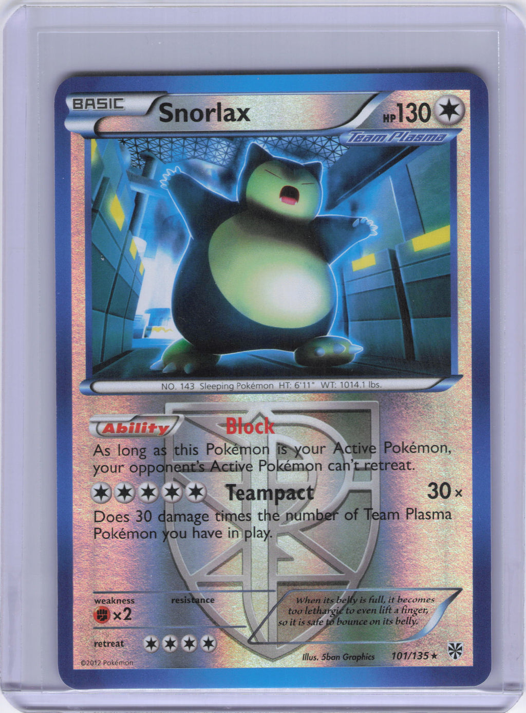 Snorlax (Team Plasma) - Plasma Storm (PLS)
