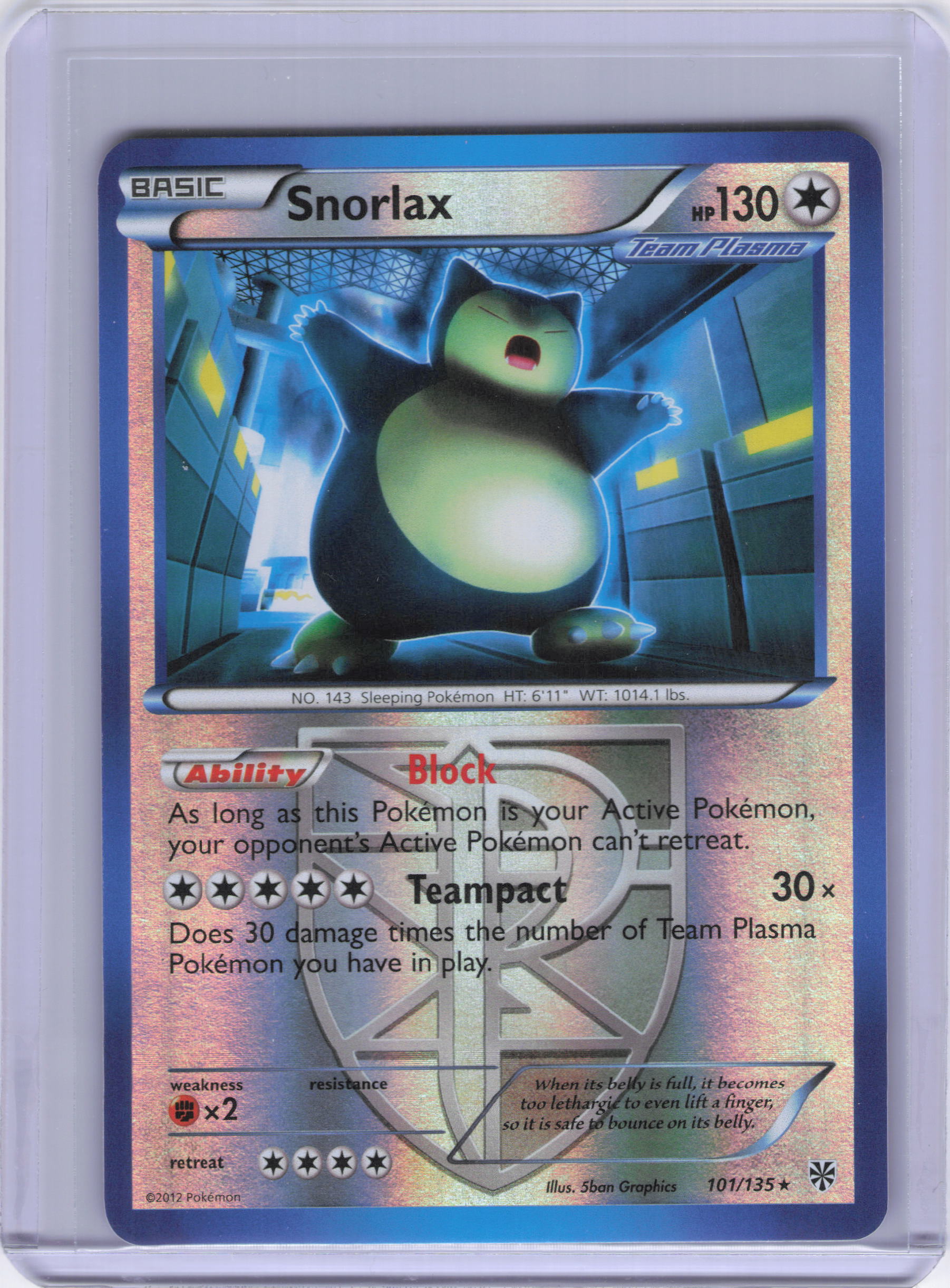 Snorlax (Team Plasma) - Plasma Storm (PLS)