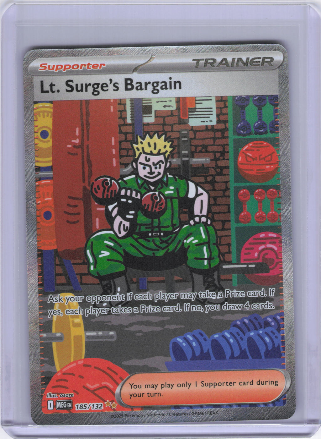 Lt. Surge's Bargain - 185/132 - ME01: Mega Evolution (MEG)