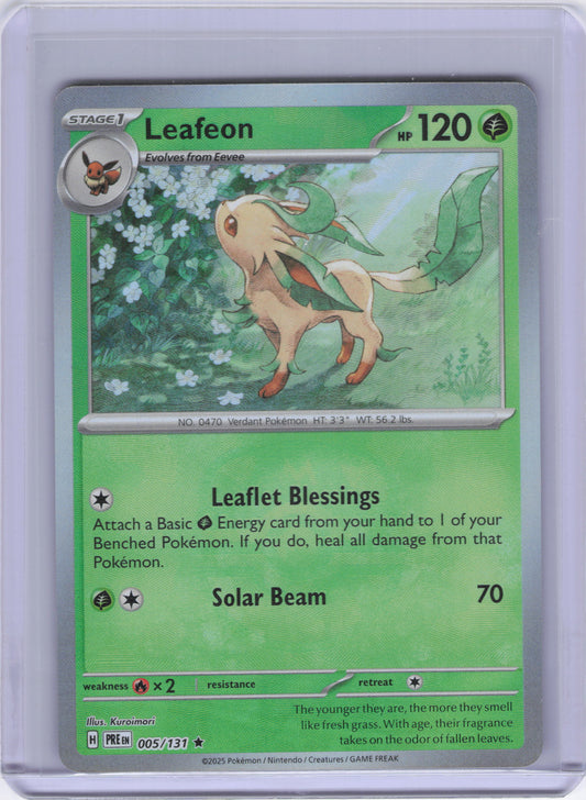 Leafeon (Master Ball Pattern) - SV: Prismatic Evolutions (PRE)