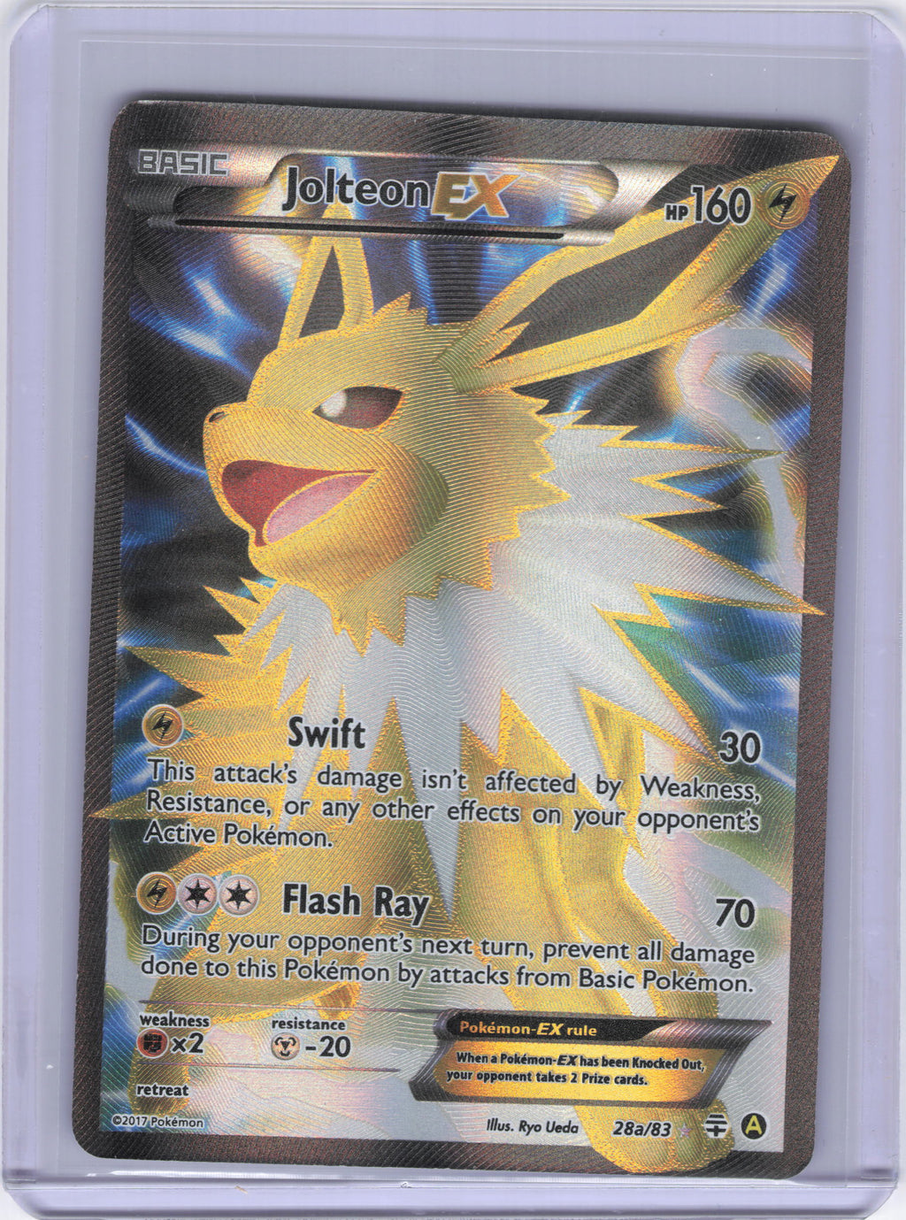 Jolteon EX - 28a/83 - Alternate Art Promos (PR)