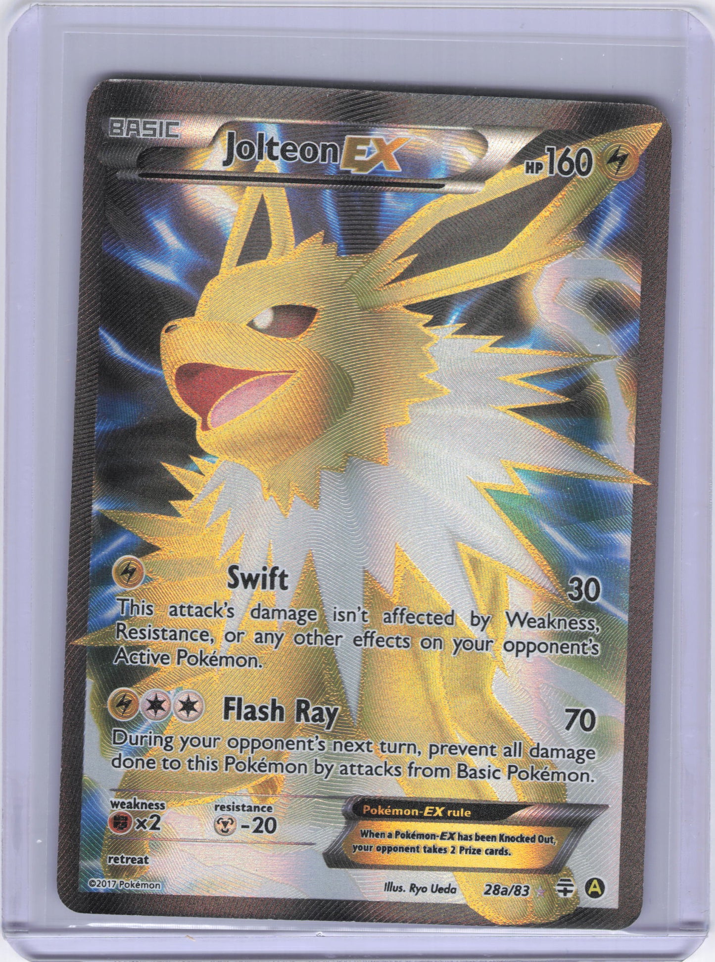 Jolteon EX - 28a/83 - Alternate Art Promos (PR)