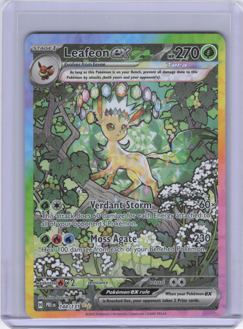 Leafeon ex - 144/131 - SV: Prismatic Evolutions (PRE)