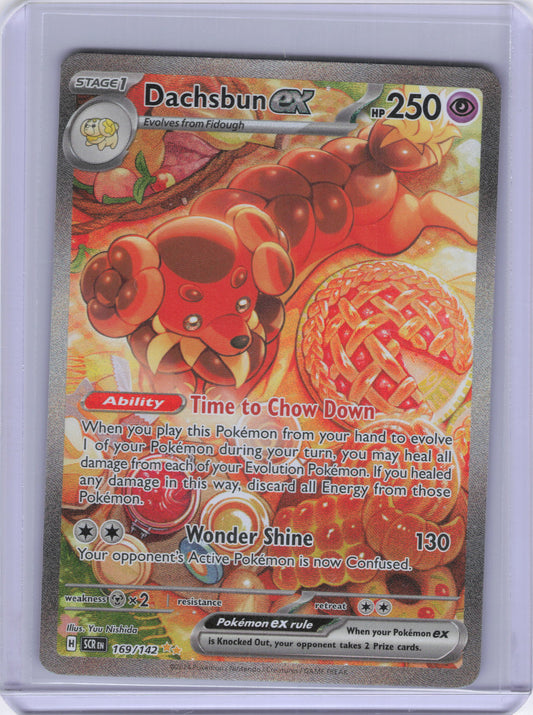 Dachsbun ex - 169/142 - SV07: Stellar Crown (SCR)