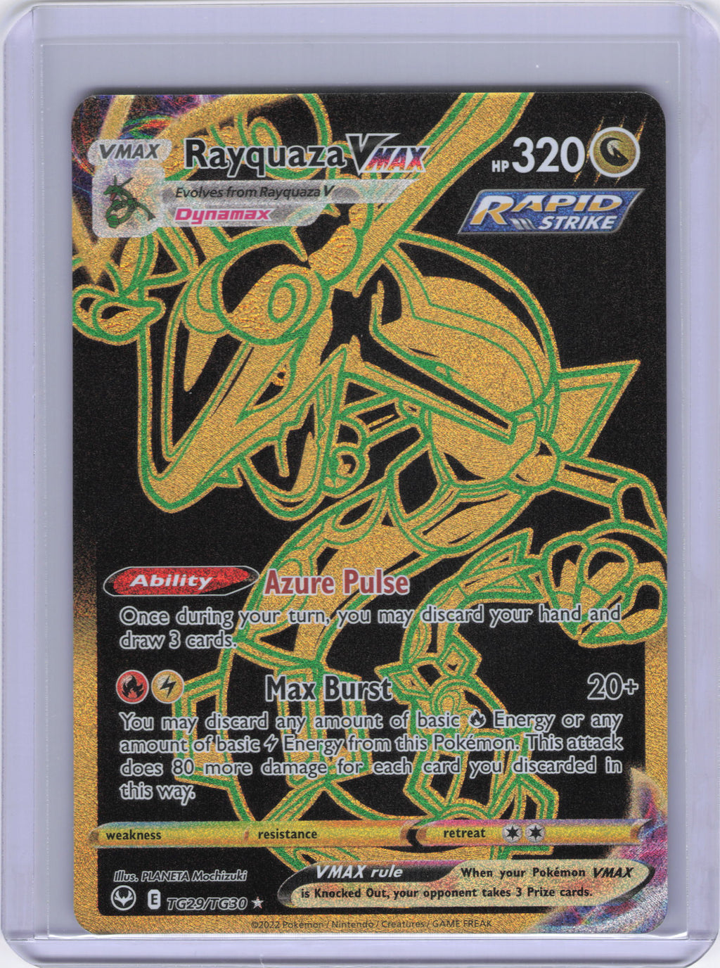 Rayquaza VMAX (Secret) - SWSH12: Silver Tempest Trainer Gallery (SWSH12: TG)