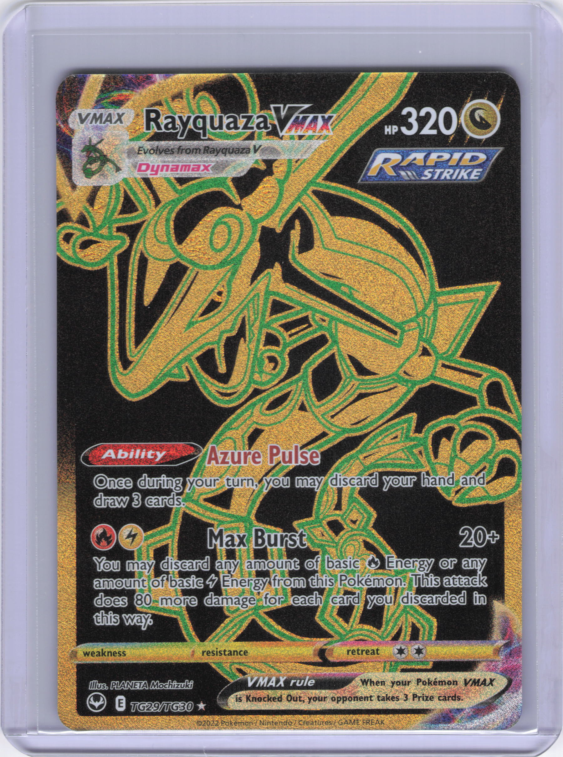 Rayquaza VMAX (Secret) - SWSH12: Silver Tempest Trainer Gallery (SWSH12: TG)