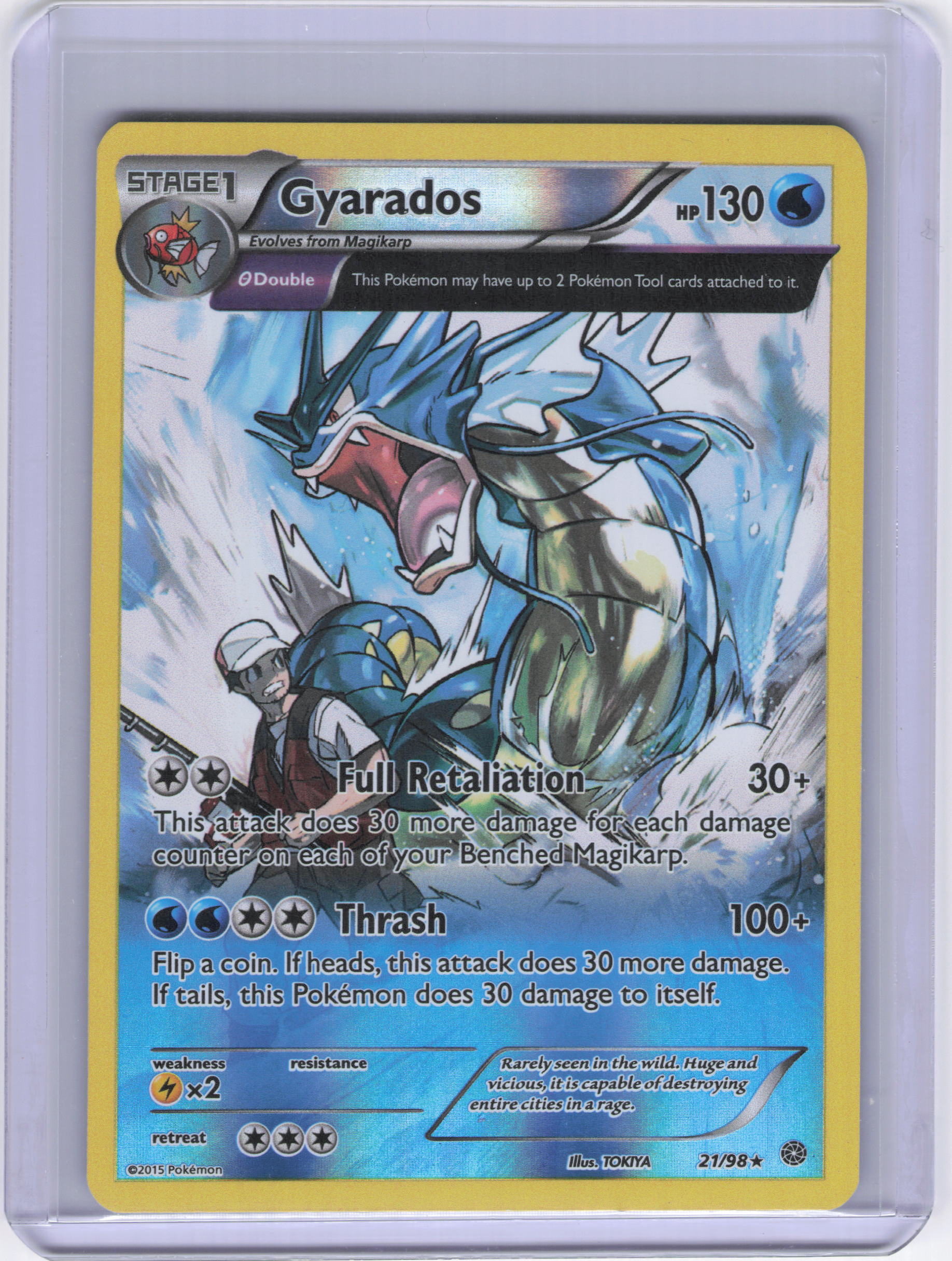 Gyarados (21) - XY - Ancient Origins (AOR)