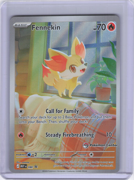 Fennekin - 080 (Pokemon Center Exclusive) - ME: Mega Evolution Promo (MEP)