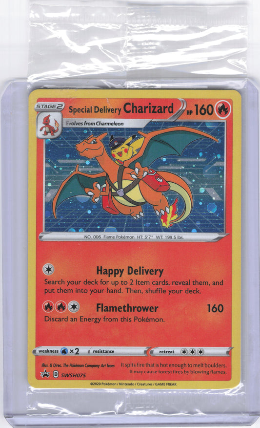 Special Delivery Charizard - SWSH075 - SWSH: Sword & Shield Promo Cards (SWSD)