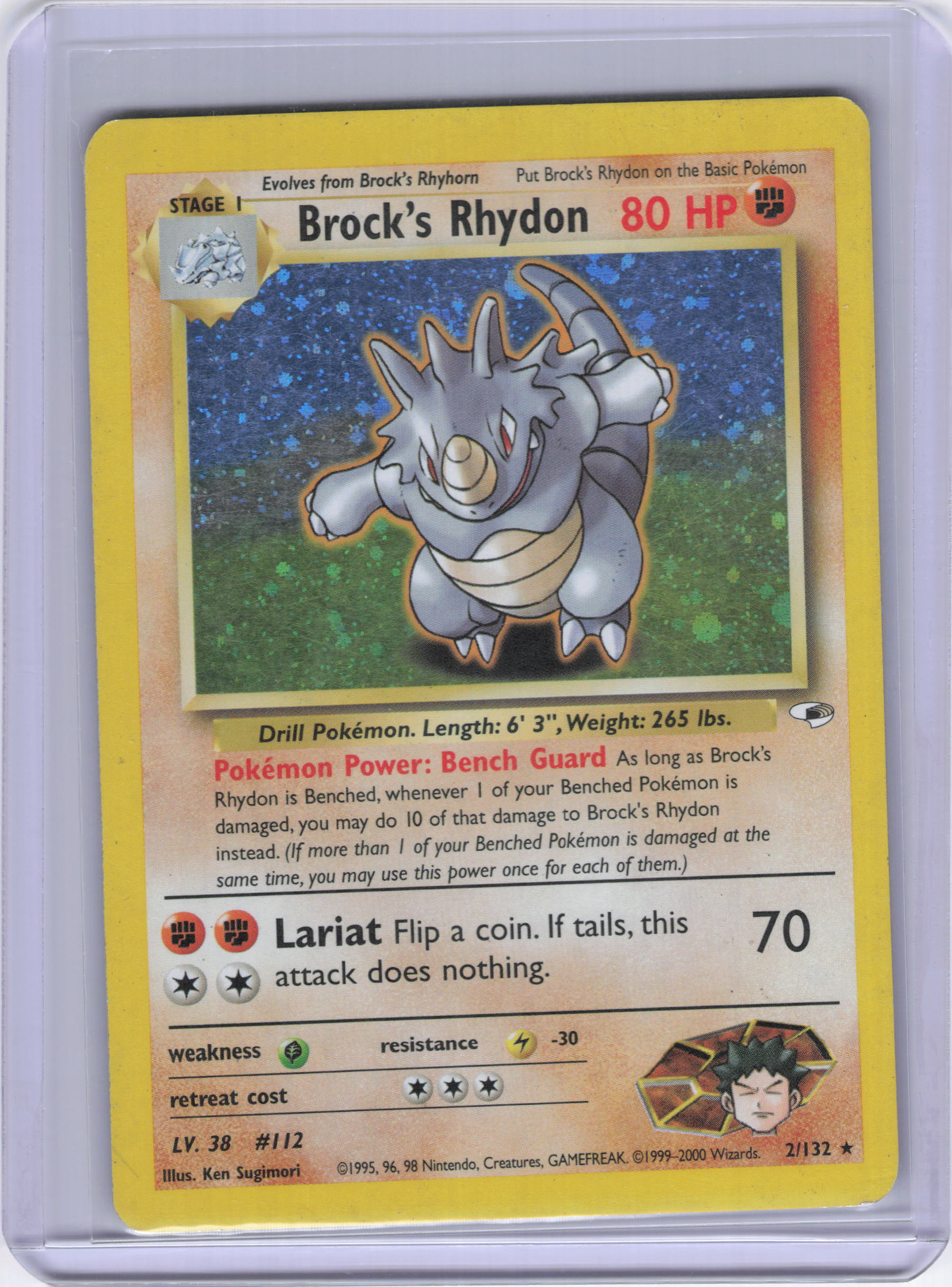 Brock's Rhydon - Gym Heroes (G1)