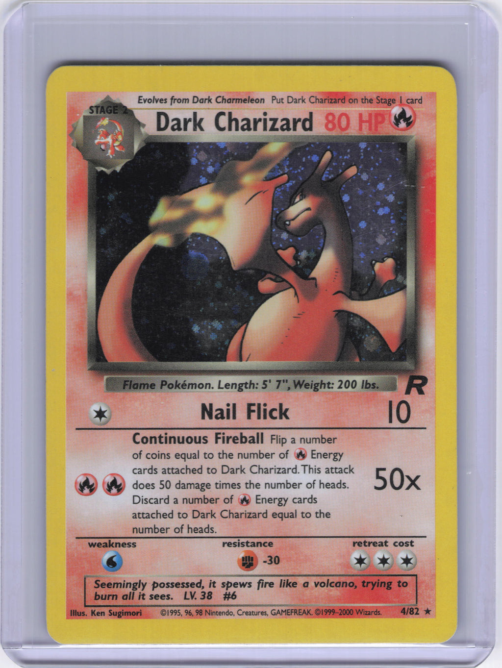 Dark Charizard (4) - Team Rocket (TR)