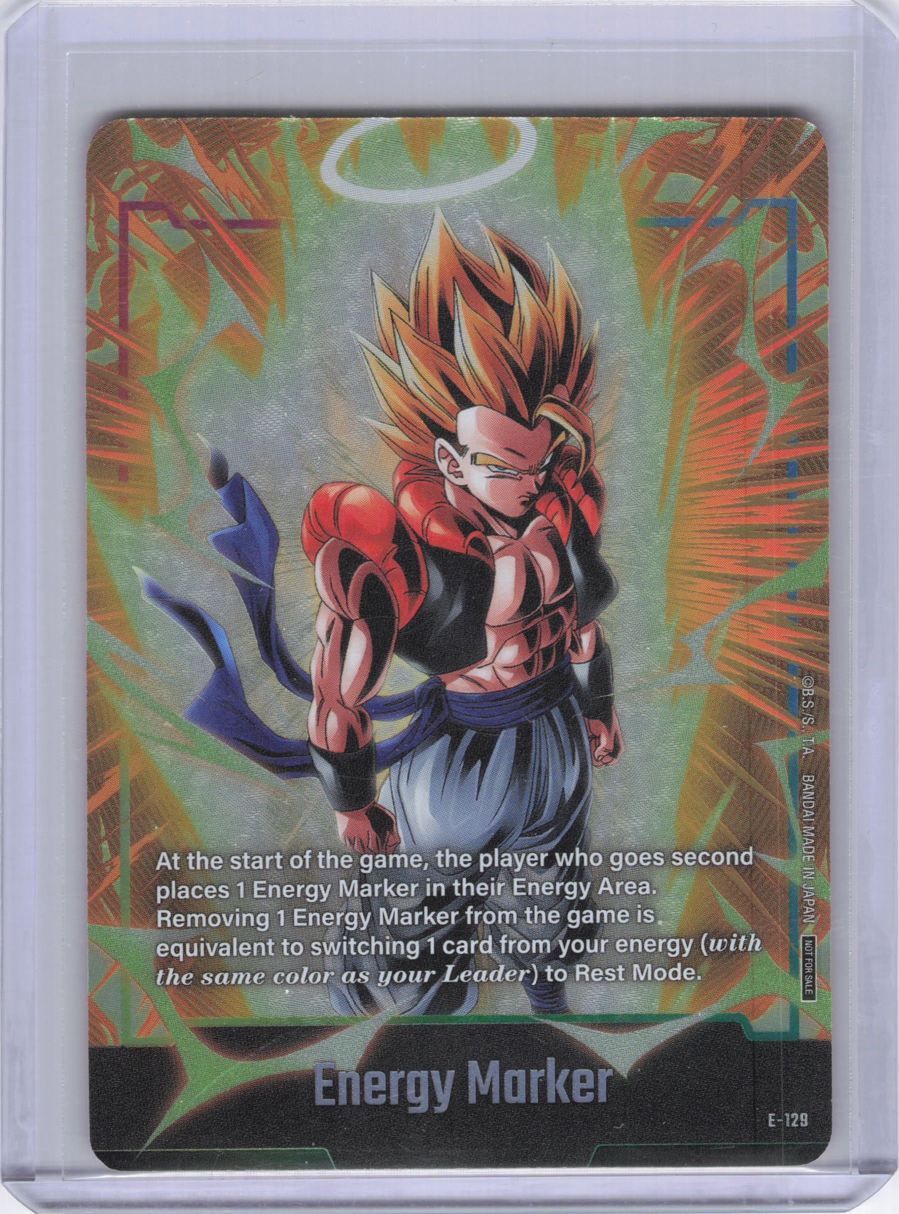 Energy Marker (E-129) - Fusion World Energy Markers (DBSFW_EM)