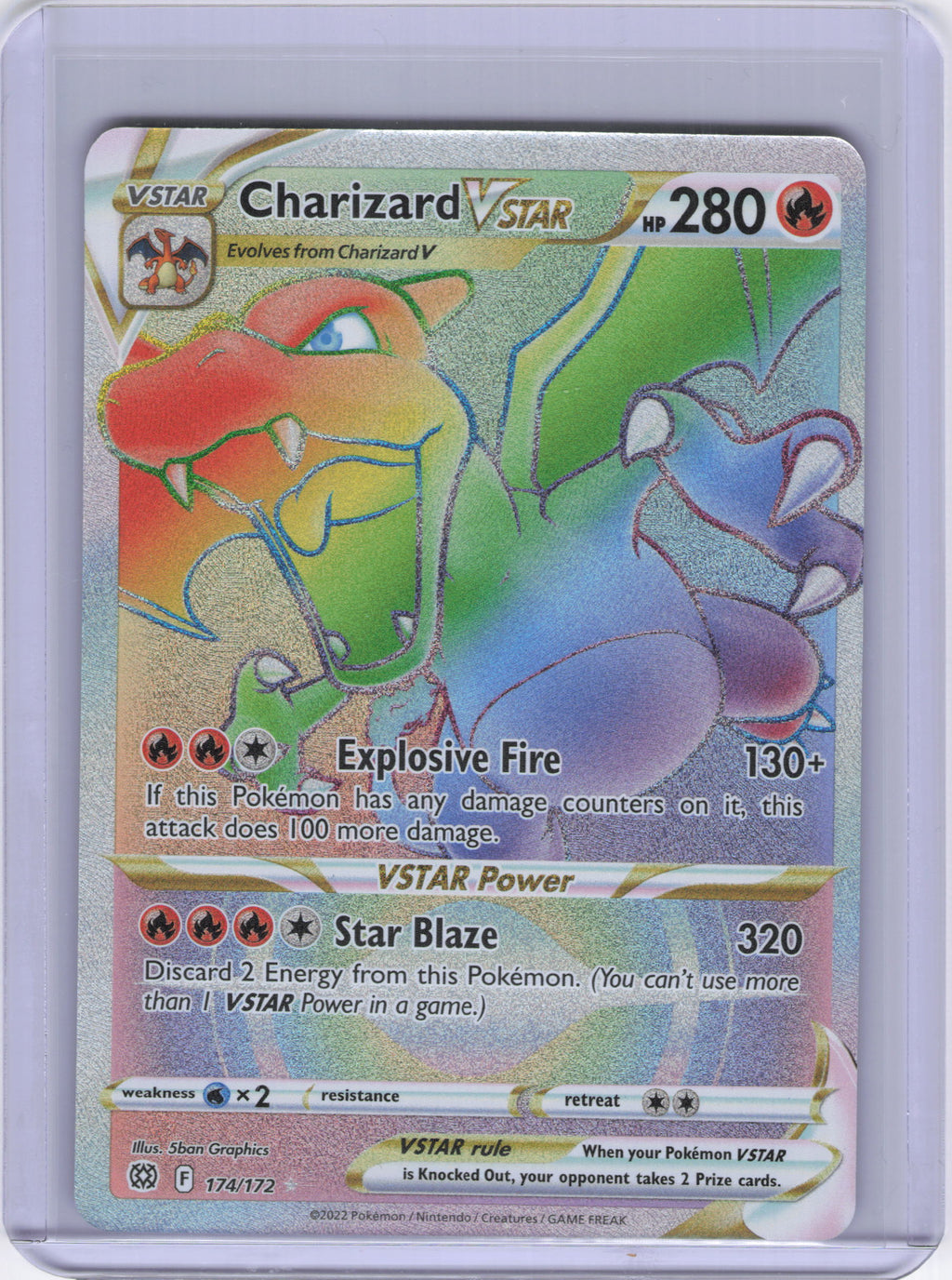Charizard VSTAR (Secret) - SWSH09: Brilliant Stars (SWSH09)