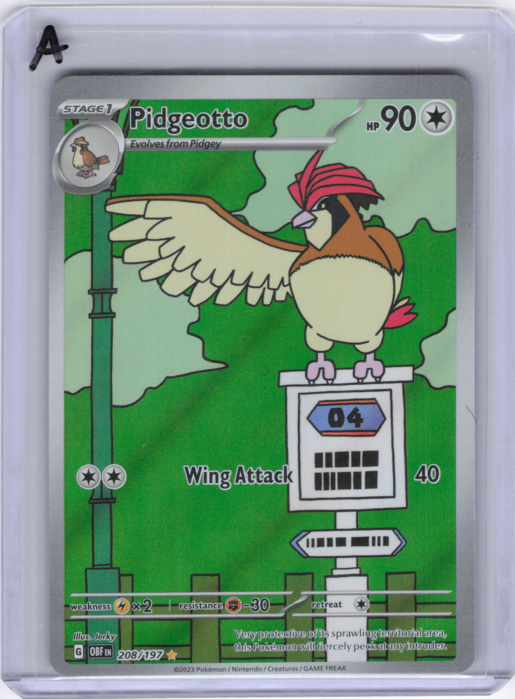 Pidgeotto - 208/197 - SV03: Obsidian Flames (OBF)