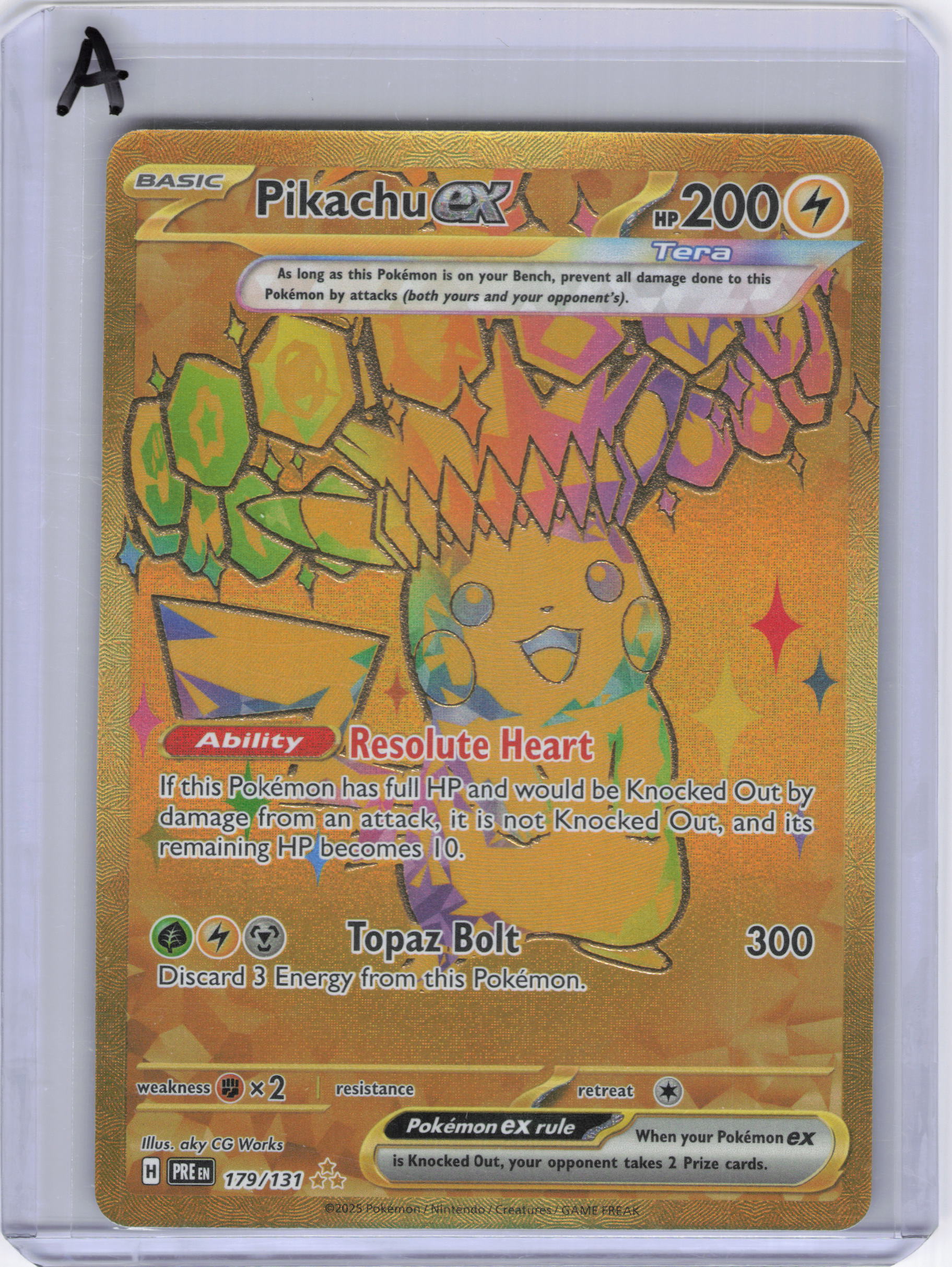 Pikachu ex - 179/131 - SV: Prismatic Evolutions (PRE)