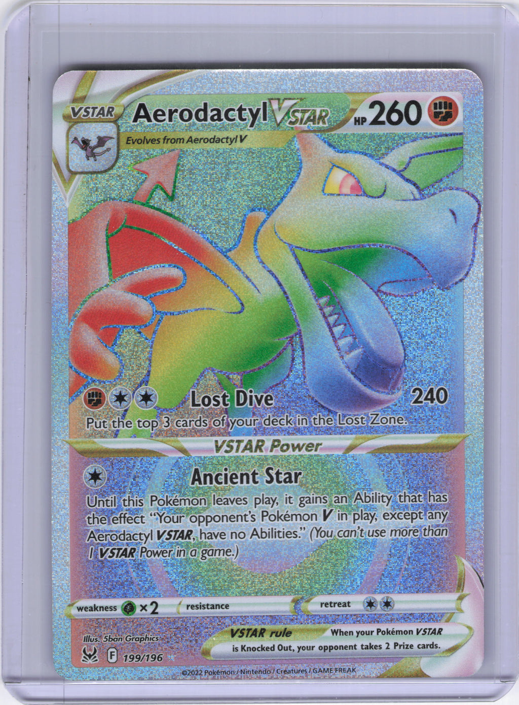 Aerodactyl VSTAR (Secret) - SWSH11: Lost Origin (SWSH11)