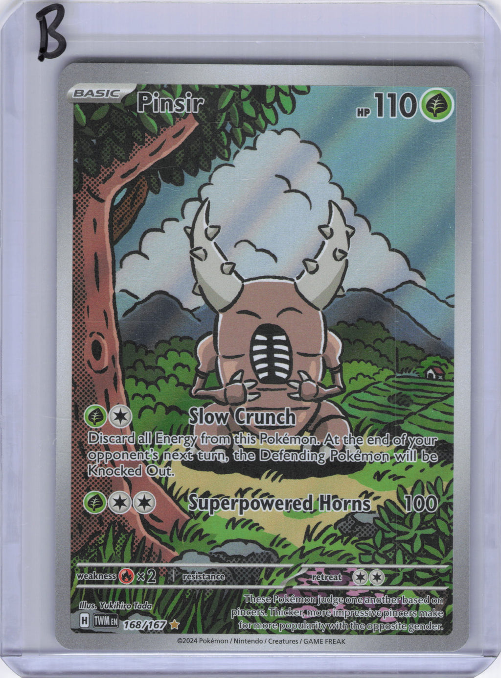 Pinsir - 168/167 - SV06: Twilight Masquerade (TWM)