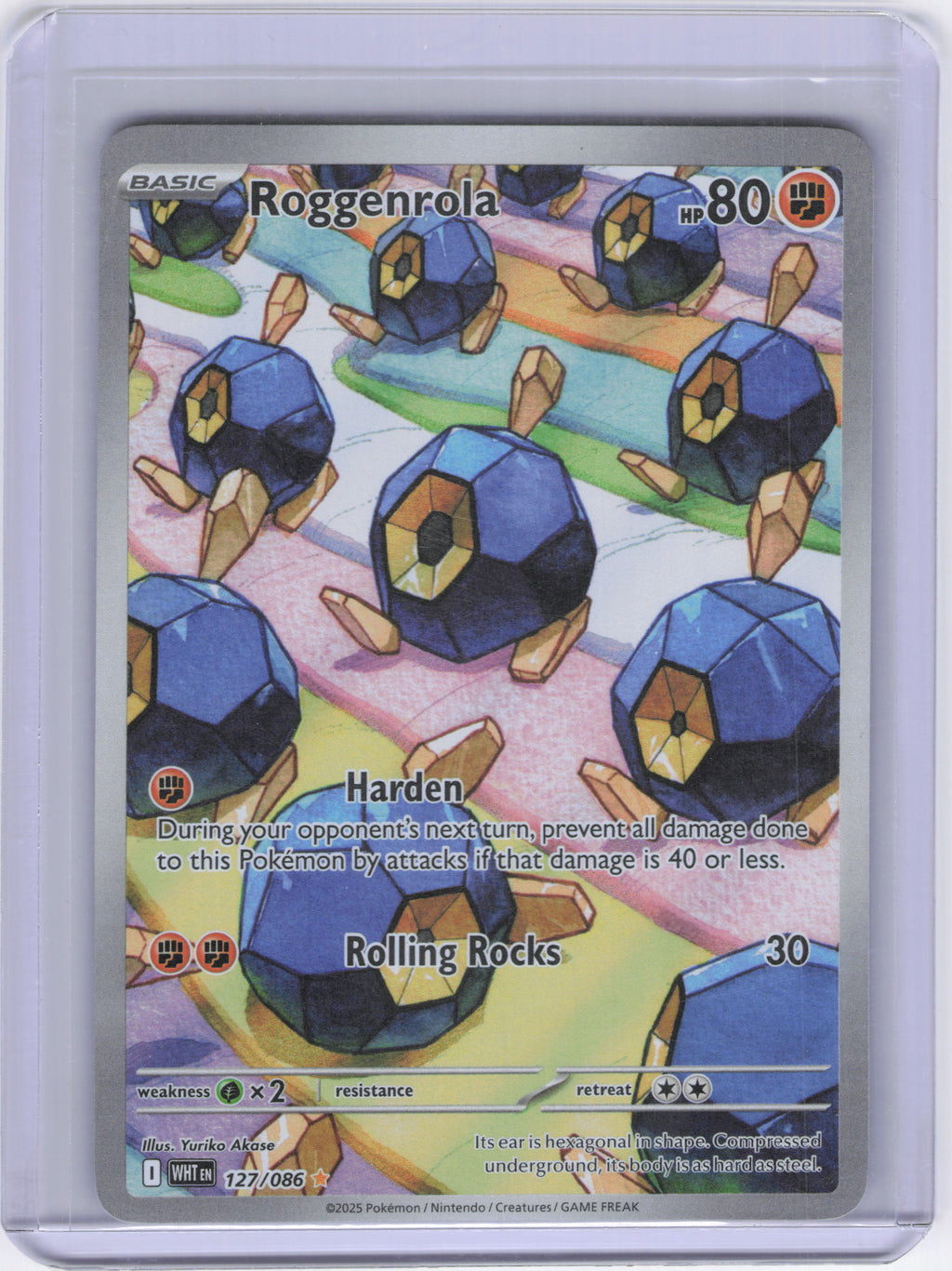 Roggenrola - 127/086 - SV: White Flare (WHT)