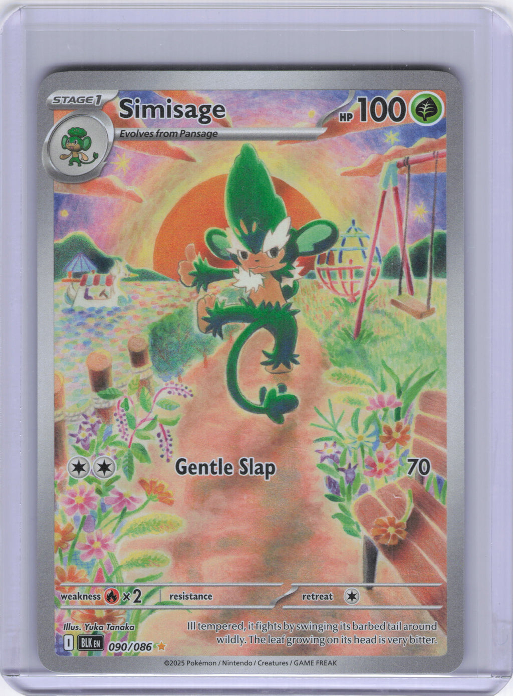 Simisage - 090/086 - SV: Black Bolt (BLK)