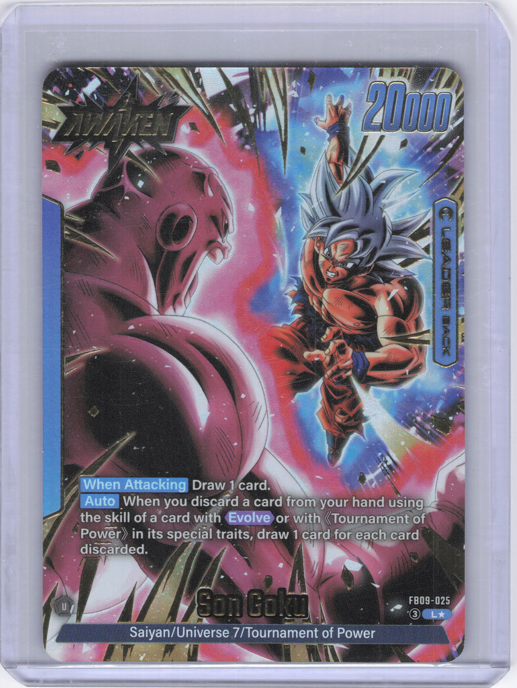 Son Goku - FB09-025 (Alternate Art) - Dual Evolution (FB09)
