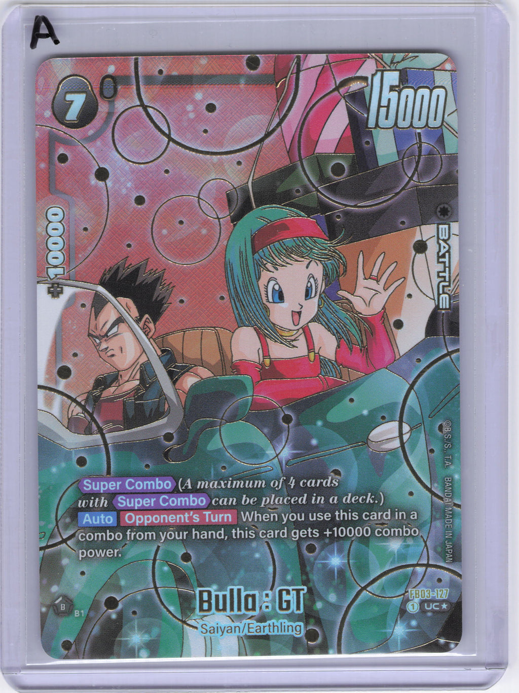 Bulla : GT (1st Anniversary Set) - Fusion World Promotion Cards and Packs (DBSFW_PR)